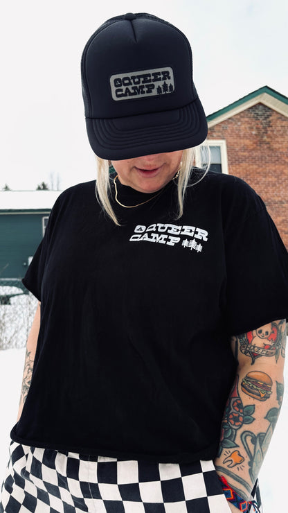 🖤 AQC Minimalist hand-printed T-shirt 🖤 Pre-order!