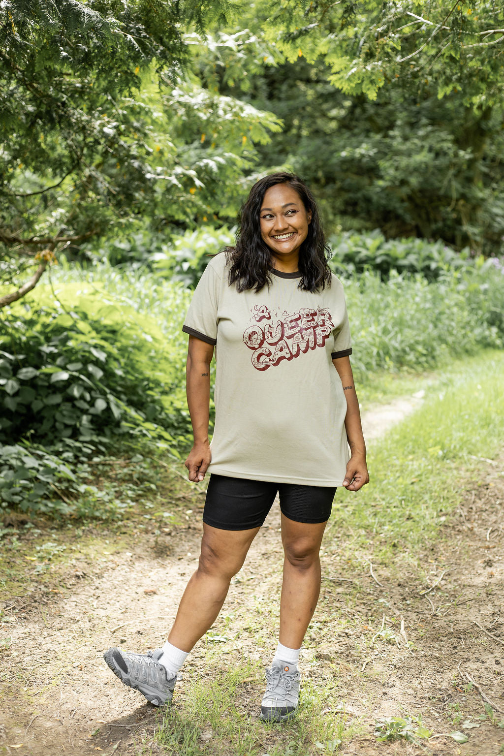 Vintage Camper Ringer t-shirt