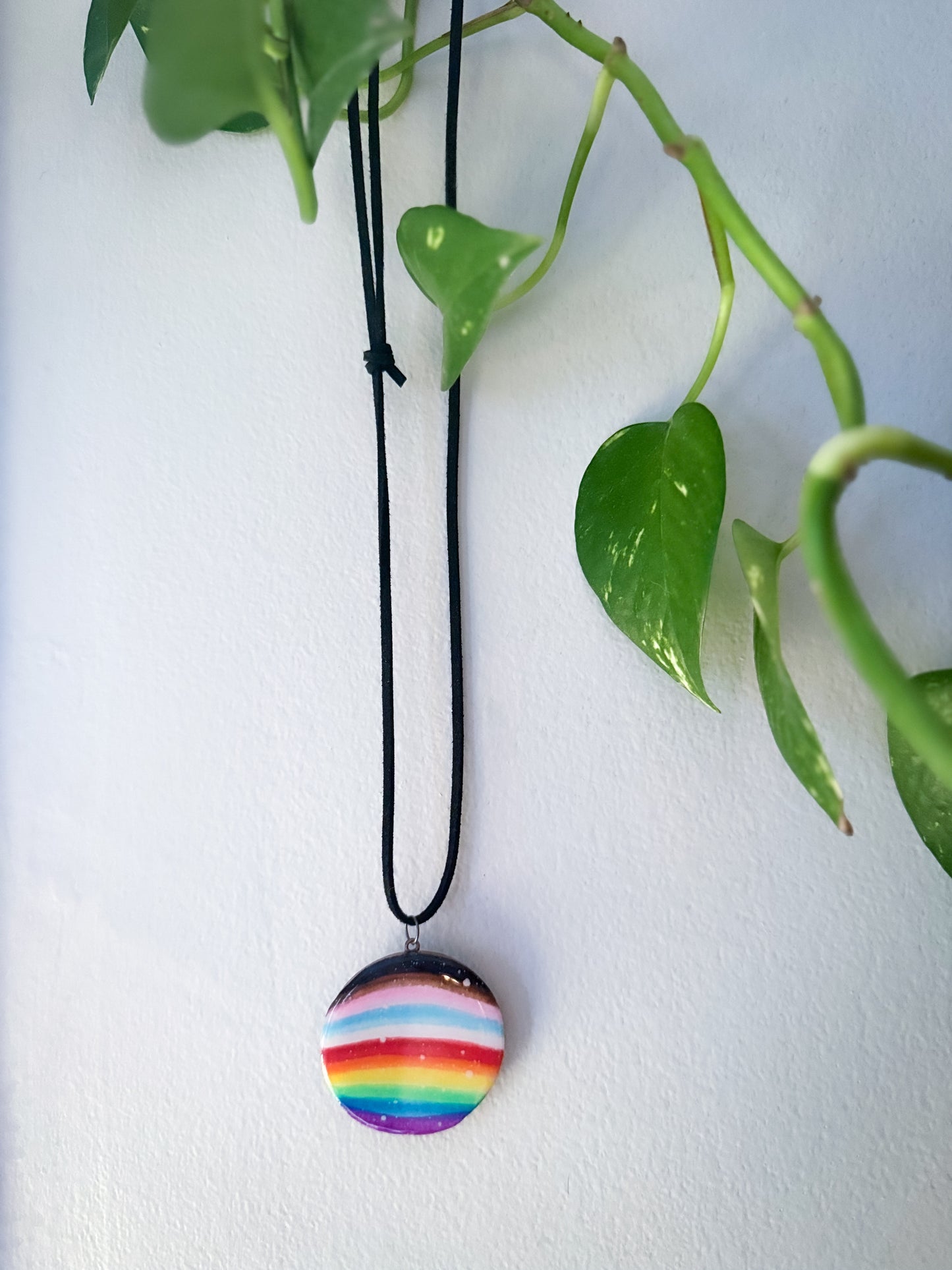 Moondrop Watercolour Pride Necklace