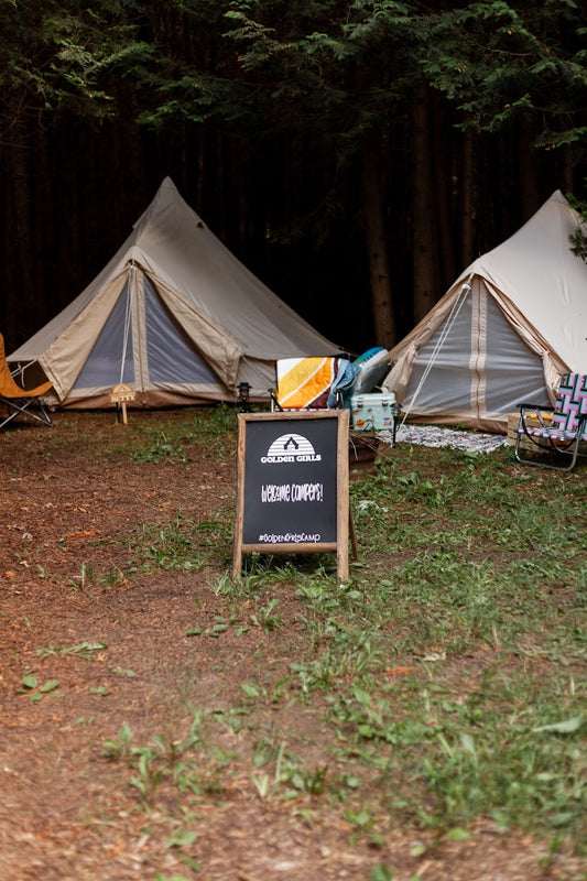 Golden Girls Bell Tent Pop-Up