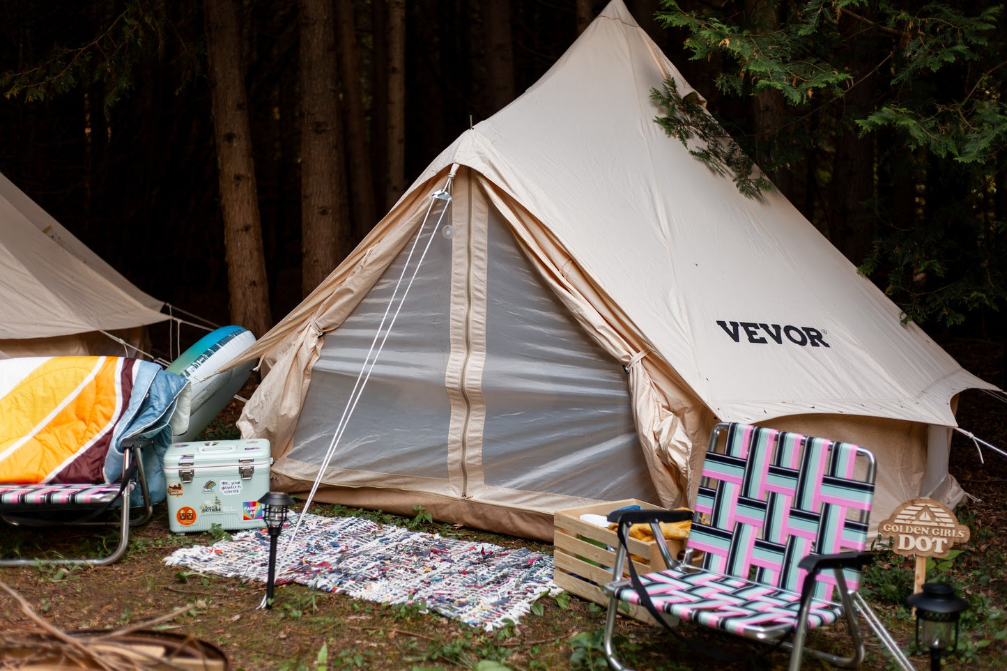 Golden Girls Bell Tent Pop-Up