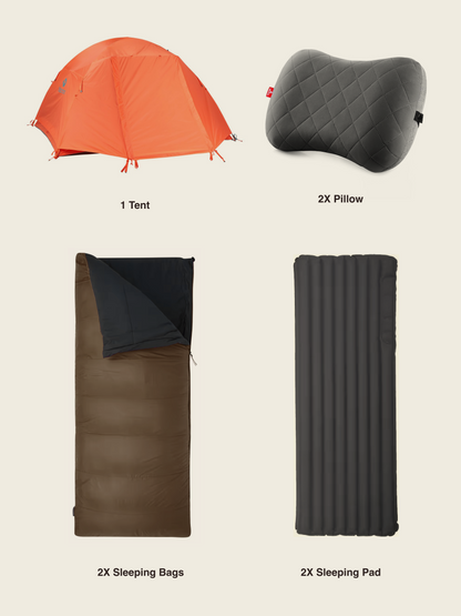 AQC x Campa: Camper sleep kit